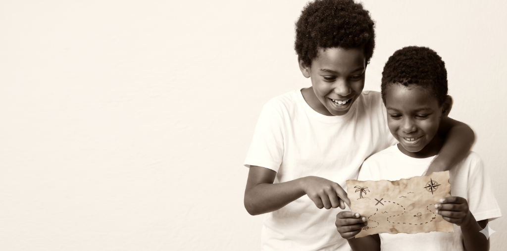 Two Nigerian boys — future leaders