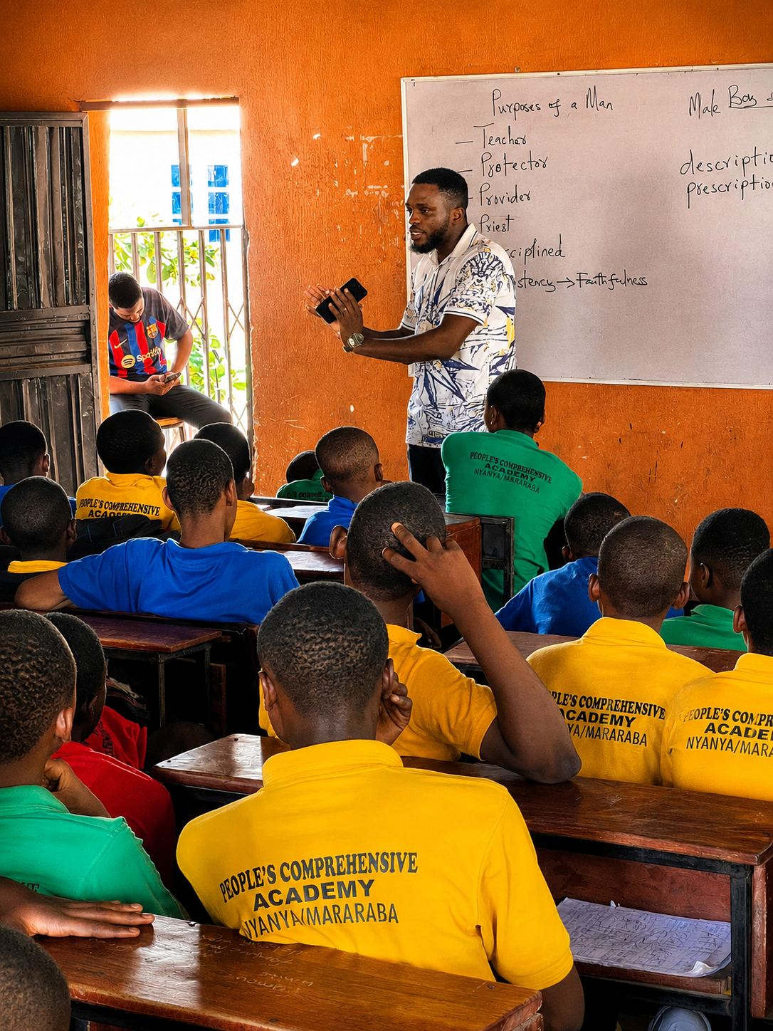 Teaching in Classroom